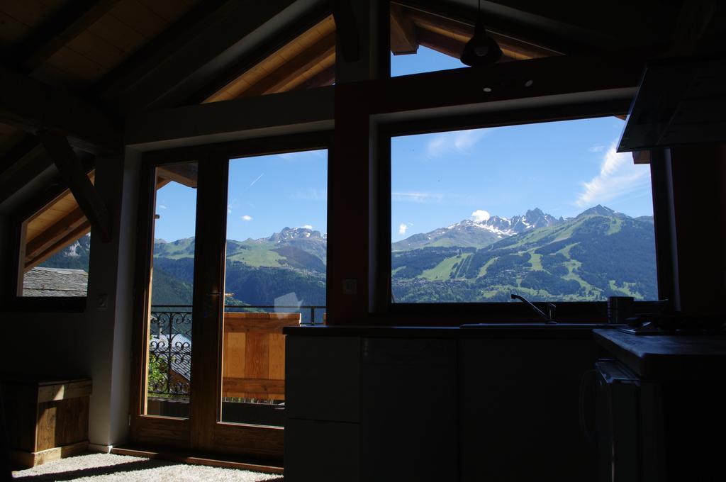 Petit Chalet Vieux Bois Bozel Εξωτερικό φωτογραφία